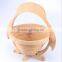 Funny teapot shaped bamboo fruit basket ,bamboo storage basket