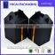 Portable black cardboard paper box of candy ,packaging boxes for hand moving