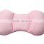 Colorful reversible memory foam back support cushion with durability