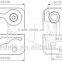 MS118 - Cross Refrigerator display cabinet / Fridge / Chest Freezer Lock