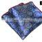 Korean Men's Polyester Silk jacquard weave Pockets, Business Suit Fashion Pocket, Printed Silk Square Pockets For Men