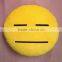 hot sale 2015 new designs emoji pillow cute pattern round shape decorative cushion