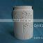 Christmas decorative porcelain candle holder stand set