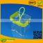 pvc cosmetic bag transparent with handle