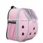 Hot dog carrier bag pet bag outdoor travel dog carrier bag pink