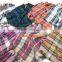 Customize fashion women woven tartan plaid blanket scarf