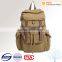 Backpack Large size Pu mix canvas school bag