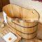 freestanding portable model wooden bath tub
