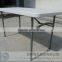 easy installation 4FT plastic folding picnic table/hot sell dining table for restaurant