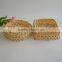 Hand made bamboo fruit holding basket