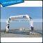 White color inflatable archway inflatable sport arch with logo printing