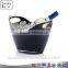 Acrylic oval ice tub wine Acrylic ice bucket for wine beer