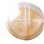 Round wooden cake plate with lid, cake sever with cover AC004