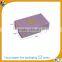Purple high quality paper box jewellery packaging