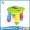 yellow 11 inches height plastic foldingfactory price hot sale cartoon round folding chair 11 inches height plastic folding stool