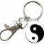 supermarket trolley coin token key ring,suppermarket coin,token coin