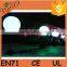 custom logo inflatable light halogen balloon with pole for advertising