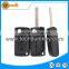 407 / HU83 flip remote key blank for Citroen 407 C1,C2,C3,C4,C5 3 button flip remote key blank case shell with LED light button
