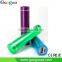 Latest Design Aluminum Alloy 2600 mah Portable Power Bank 2600mah