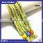2015 high quality festival fabric wristband with plastic lock/Woven thread wristband/Woven thread bracelet