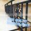  China Wholesaler powder coated garden edge short used wrought iron fencing