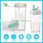 Plastic Joyshaker Drinking Water Bottle With Straw