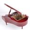 Wooden Piano Clockwork Music Box Elegant Musical Design Gift