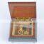 Hand Crafted Wooden Musical Jewellery Boxes,Flower Musical Jewellery Box