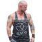 mens gym stringer, bodybuiding tank top,custom fitness stringer singlet