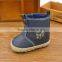 XIAOLIUBAO 2016 new fashion design baby shoes boots winter baby bootie leather