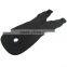 Black Elastic Neoprene Knee Brace Fastener Support