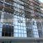 Hot sell facade panel aluminium frame glass wall with glass panel price
