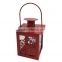 Red tealight mini metalcandle holder lantern
