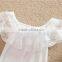 Organic cotton baby clothes short infant b clothing customer printing baby romper