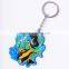 Wholesal Promotional Custom Rubber Keyring