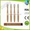 2016 Thick bamboo handle stronger wave bristle bamboo toothbrush