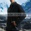 2014 new fashion men knitting pure cashmere and leather zipper cardigan