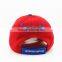 100% cotton long bill 6 panel cotton promotional custom baseball cap