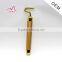 high frequency face massager vibrator 24K gold bar hot sale in Korea beauty device 24k gold bars