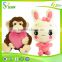 55cm Unicorn White Minion Plush Toy Doll Valentine's Day Gift Cartoon Kids Toys