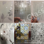 5mm acid etched glass/ acid pattern glass/ deep acid etched