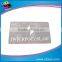 Low price customized nice printed metal business card