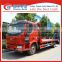 China manfacturer FAW chassis 4x2 164hp flatbed transfer truck