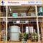 High efficiency crude palm oil refinery process