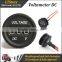 waterproof 12v led digital voltmeter socket car charger