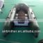 pvc high-speed inflatable boat army green
