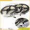 10M 3528 Waterproof SMD RGB 600LEDs Party LED Strip Light Kit Lamp 44Key IR remote EU Plug