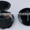 Plastic Round folding double sided mirror pocket mirror