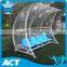 Portable football player bench, baseball player shelter