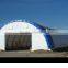 Fabric Helicopter Hangar , Commercial Storage Shelter , Dome Warehouse Tent